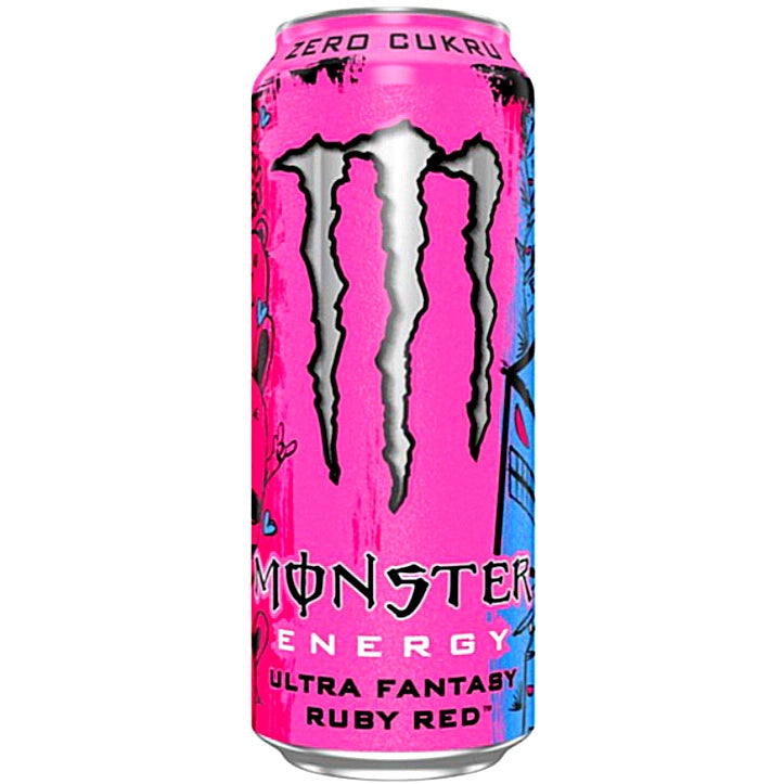 Monster Energy Ultra Fantasy Ruby Red 500 Dose.