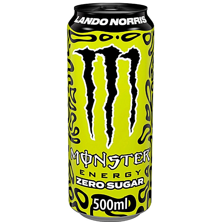 Monster Energy Lando Norris Zero Zucker 500ml Dose Zuckerfrei aus Niederland.