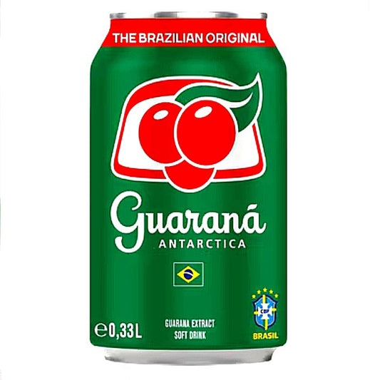 Original Brasilien Guaraná Antartica Soda 355 ml Dose Brazil Drink