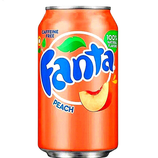 Fanta Peach 355ml USA Import Pfirsich