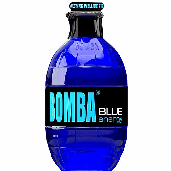 Bomba Blue Energy 250 ml Blau.