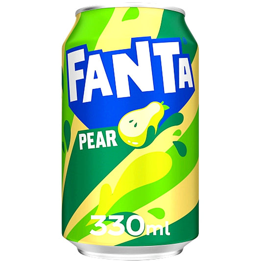 Fanta Birne Import 330 ml Dosen UK Import.