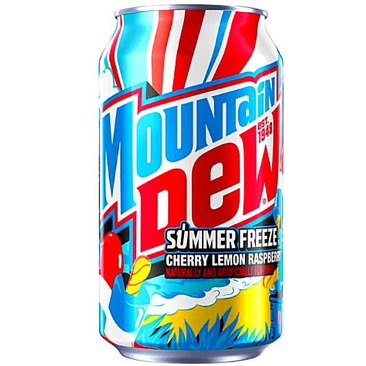 12 X Mountain Dew USA Summer Freeze 355 ml Dosen