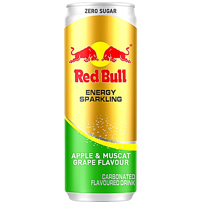 Red Bull Zero Apple & Muscat Grape 250 ml Dosen Apfel & Muskattraube TH