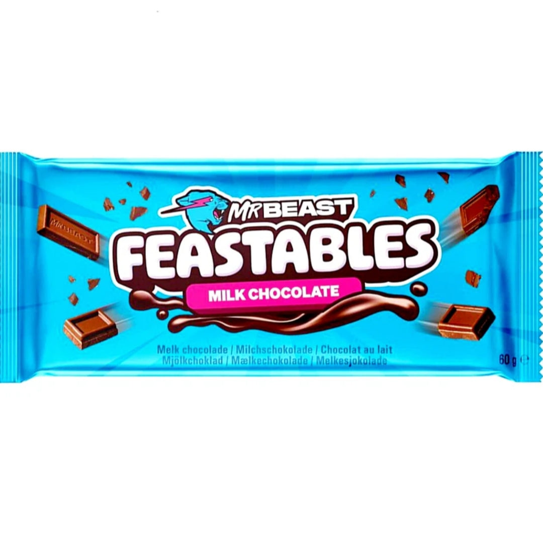 Mr Beast Feastables Milk Chocolate 60g